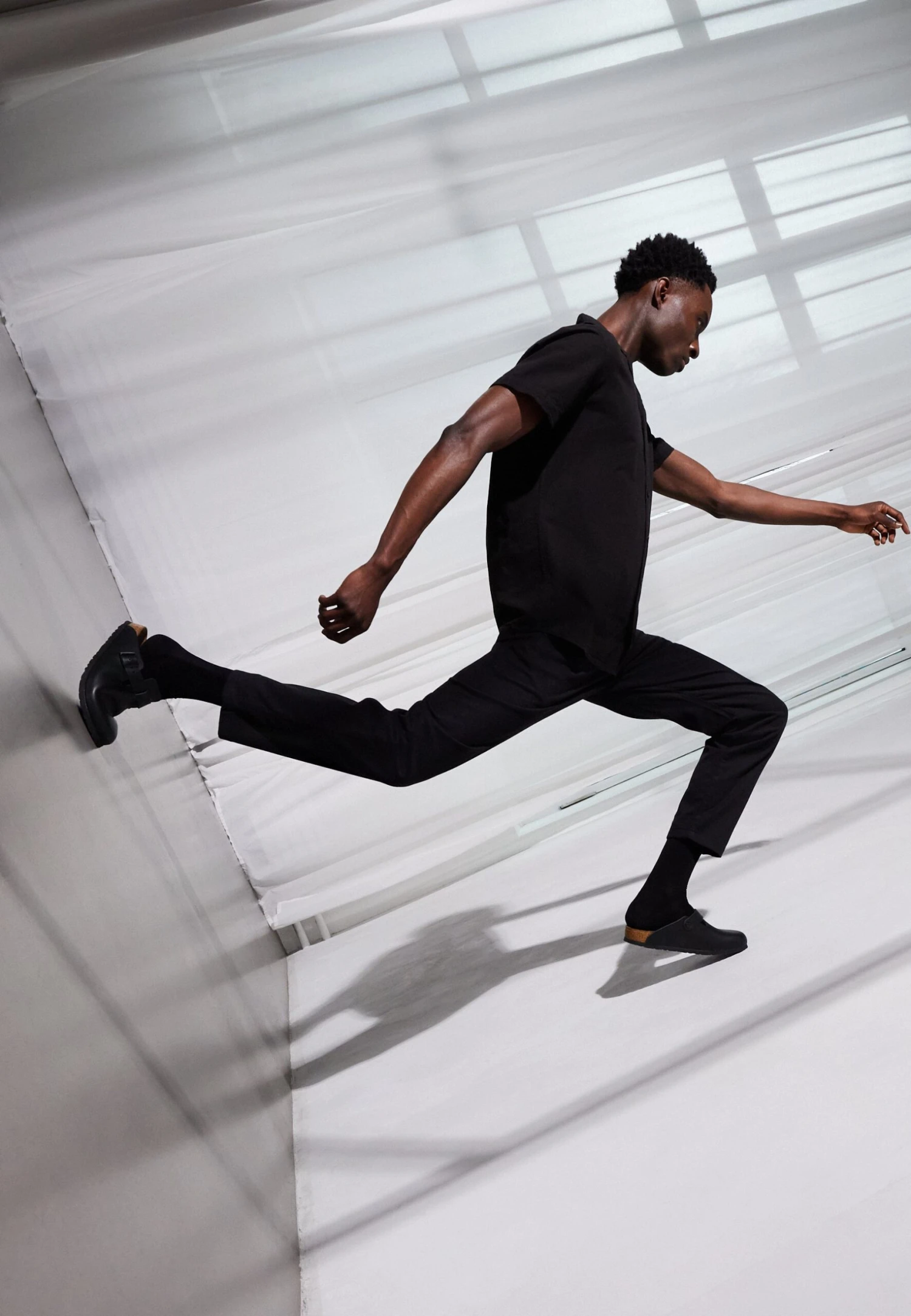 Birkenstock Boston Narrow Fit - Chaussons - Schwarz 1 Birkenstock Boston Narrow Fit - Chaussons - Schwarz