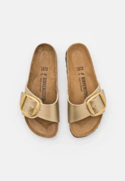 Birkenstock Madrid Big Buckle Narrow Fit - Chaussons - Metallic Gold -Birkenstock d166dbcad8974cbe827ae210d49f0df9 scaled