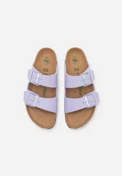 Birkenstock Arizona Vegan Narrow Fit - Chaussons - Soft Purple Fog -Birkenstock d20cbbacf6464a1b8f1cf2356fa3c02c scaled
