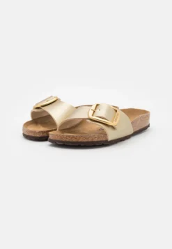 Birkenstock Madrid Big Buckle Narrow Fit - Chaussons - Metallic Gold -Birkenstock de807230434a4443a48bc6adc6a4de2d scaled