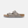 Birkenstock Arizona Soft Footbed Unisex - Chaussons - Stone Coin