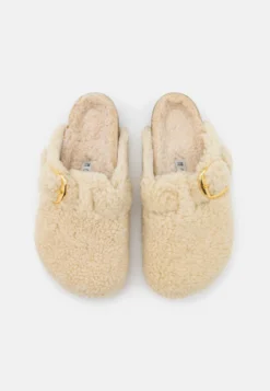 Birkenstock Boston - Chaussons - Eggshell -Birkenstock e7596fc3307840f289b55b2c4fe025ef scaled