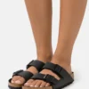 Birkenstock Arizona Bf Triples Narrow - Chaussons - Black