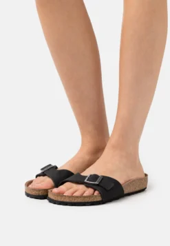 Birkenstock Madrid Earthy Vegan Regular Fit - Mules - Black