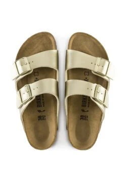 Birkenstock Arizona Bf Regular - Mules - Gold -Birkenstock ed4e35bd602f4e9588c32021a684502d