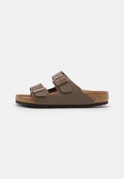 Birkenstock Arizona Vegan Unisex - Chaussons - Mocca