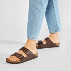 Mules / Sandales De Bain Birkenstock Arizona 0051703 Dark Brown