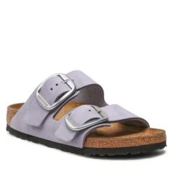 Mules / Sandales De Bain Birkenstock Arizona Big Buckle 1024090 Purple Fog