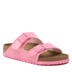 Mules / Sandales De Bain Birkenstock Arizona Bs 1024104 Patent Candy Pink