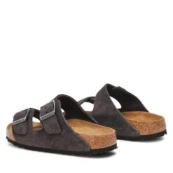 Mules / Sandales De Bain Birkenstock Arizona Bs 552323 Velvet Grey -Birkenstock mules sandales de bain birkenstock arizona bs 552323 velvet grey 2