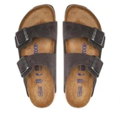 Mules / Sandales De Bain Birkenstock Arizona Bs 552323 Velvet Grey -Birkenstock mules sandales de bain birkenstock arizona bs 552323 velvet grey 4