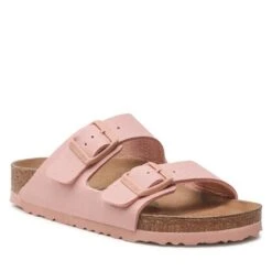 Mules / Sandales De Bain Birkenstock Arizona Rivet Logo 1021473 Soft Pink