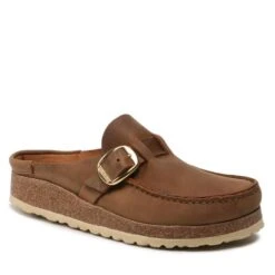 Mules / Sandales De Bain Birkenstock Buckley 1024028 Cognac