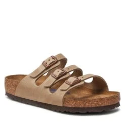 Mules / Sandales De Bain Birkenstock Florida 1011432 Tabacco Brown
