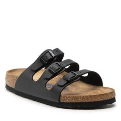 Mules / Sandales De Bain Birkenstock Florida Bs 53013 Black