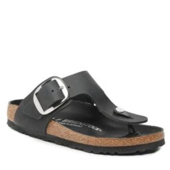 Mules / Sandales De Bain Birkenstock Gizeh Big Buckle 1023337 Black