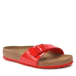 Mules / Sandales De Bain Birkenstock Madrid Bs 1024060 Patent Cherry