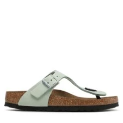 Nouvelles versions -Birkenstock sandales birkenstock gizeh 1024062 matcha 1