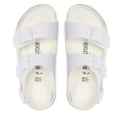 Sandales Birkenstock Milano 1025011 Triples White -Birkenstock sandales birkenstock milano 1025011 triples white 4