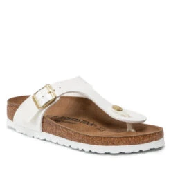 Tongs Birkenstock Gizeh Bs 1005300 Patent White